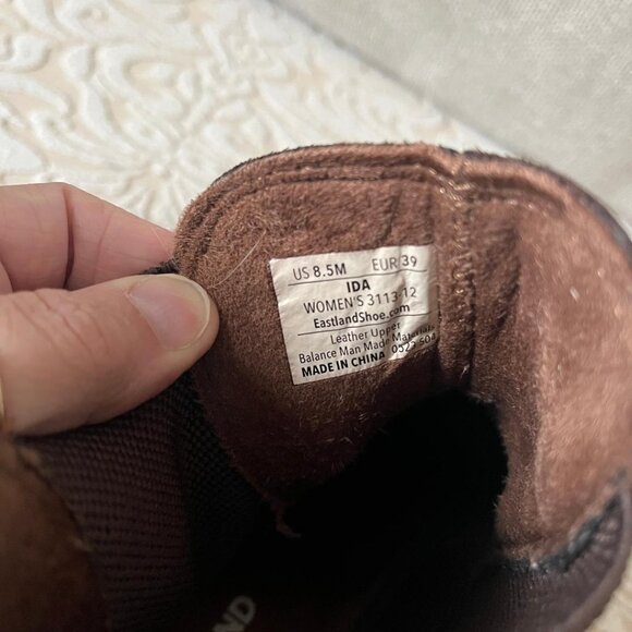 Eastland Ida Women's Chelsea Ankle Boots, Brown, 8.5 M - Picture 9 of 11